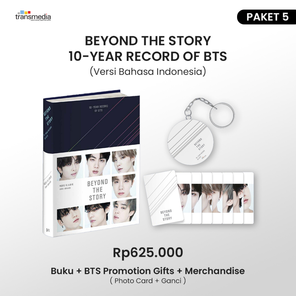 Jual BEYOND THE STORY : 10-YEAR RECORD OF BTS | Shopee