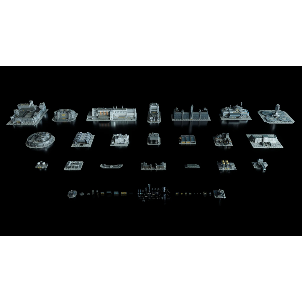 Jual 3D Models - KitBash3D - Future Warfare - 270723 | Shopee Indonesia