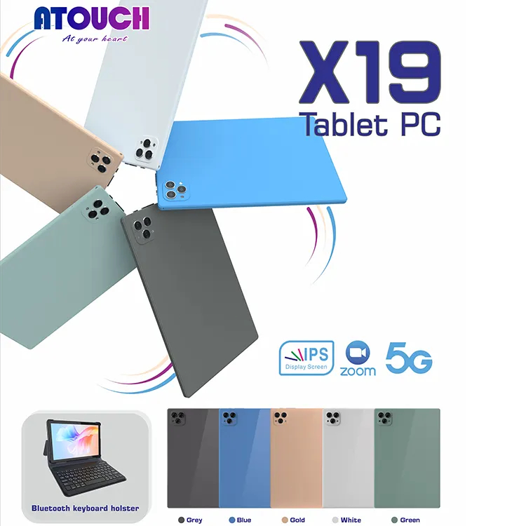 Jual 【Garansi & Ready】Atouch X19 Pro Android Tablet + Keyboard+Mouse PC ...