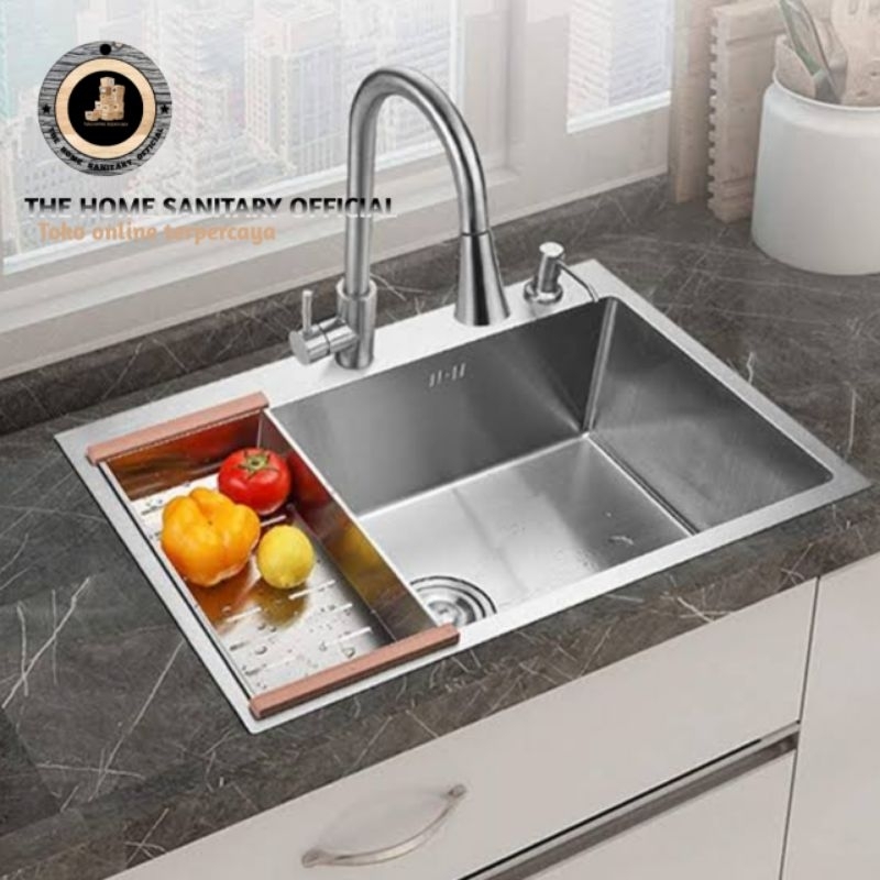 Jual Kitchen Sink Stainless Bak Cuci Piring Minimalis Inobe