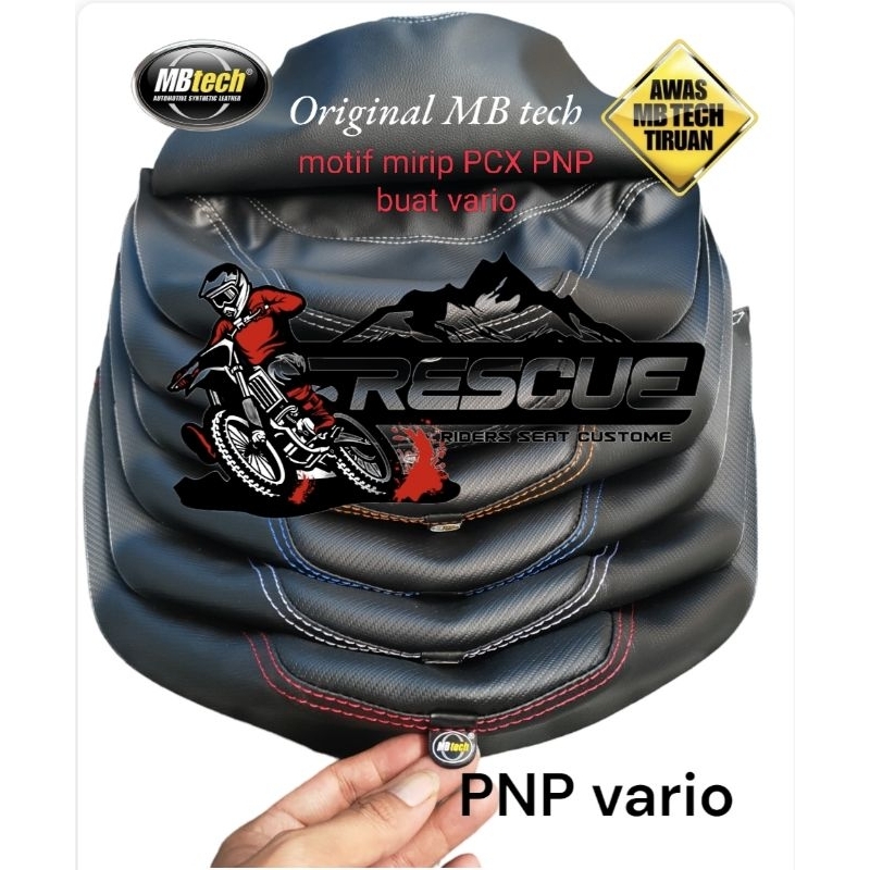 Jual cover kulit jok MB tech PNP Vario old dan new (motif PCX) | Shopee