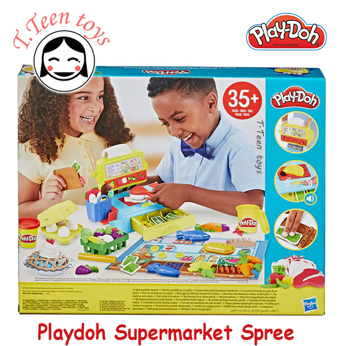 Jual Playdoh Supermarket Spree Playdough Play Doh Dough | Shopee Indonesia