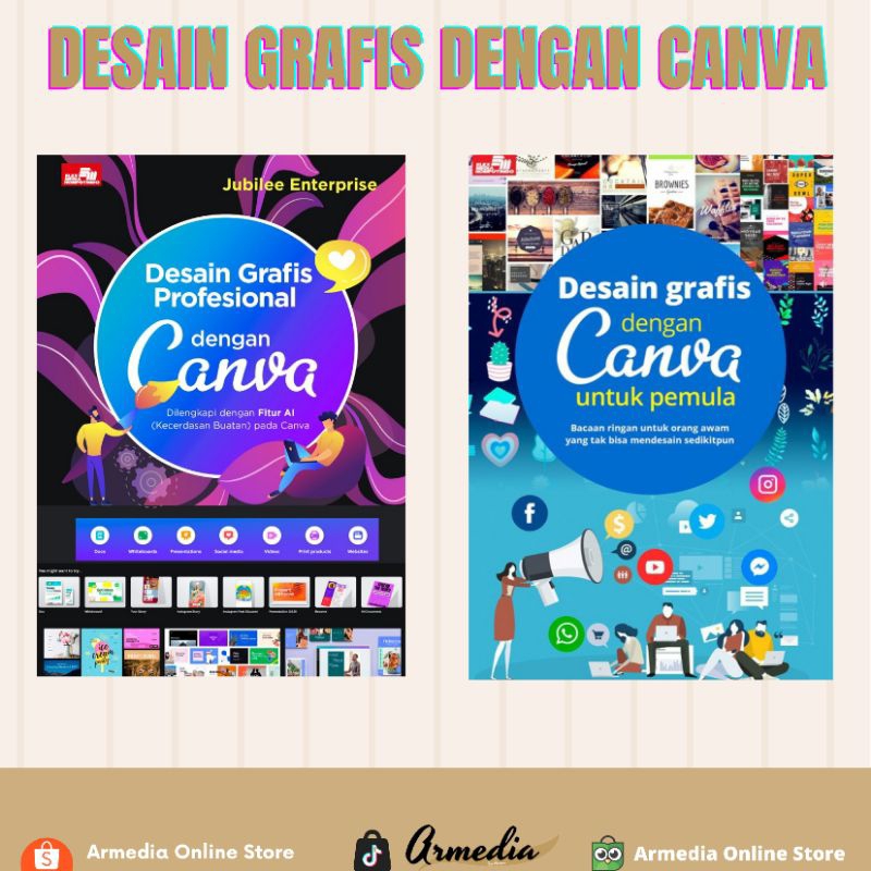 Jual DESAIN GRAFIS DENGAN CANVA UNTUK PEMULA & PROFESIONAL | Shopee ...