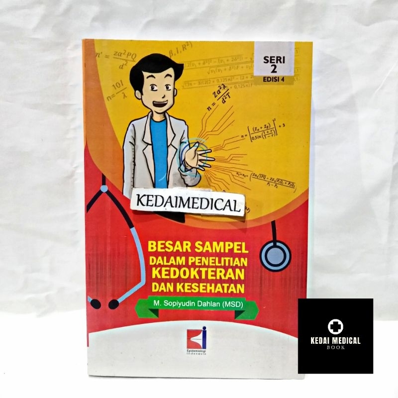 Jual BUKU BESAR SAMPEL DALAM PENELITIAN KEDOKTERAN DAN KESEHATAN