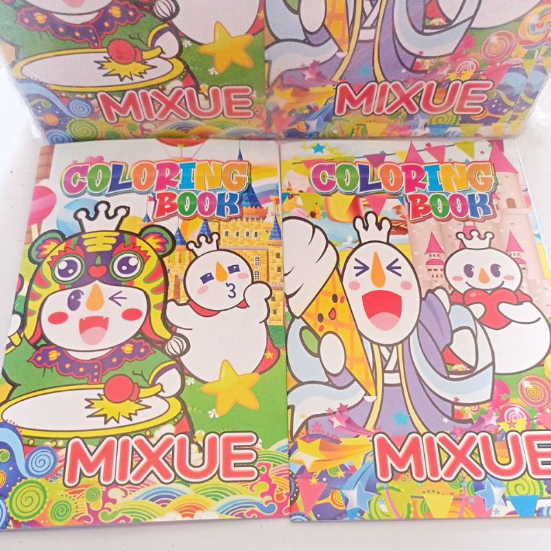 Jual BUKU MEWARNAI MIXUE 12 LEMBAR | Shopee Indonesia