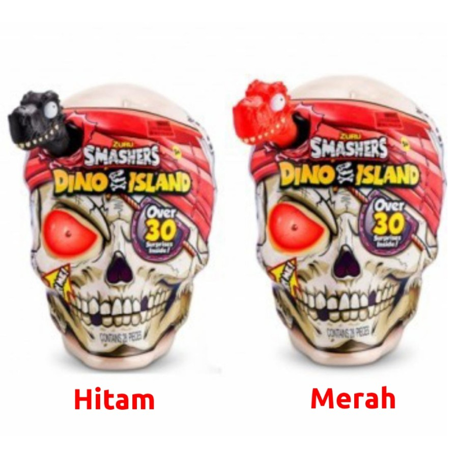 Jual Zuru Smashers Dino Island Giant Skull S1 Pirate Surprise Lampu