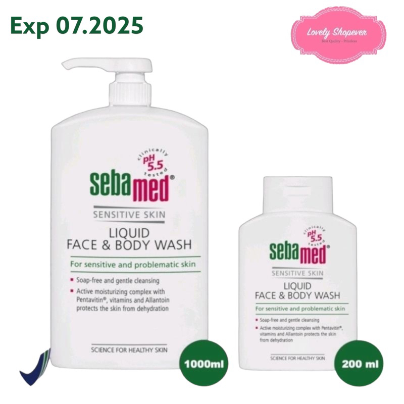 Jual [PROMO] Sebamed Liquid Cleanser Face and Body Wash Olive Oliv