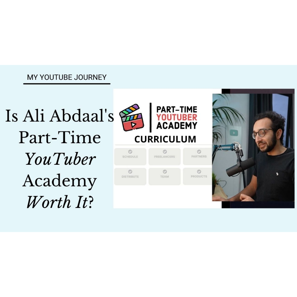 Jual Ali Abdaal PartTime Youtuber Academy 25 GB FULL Shopee Indonesia