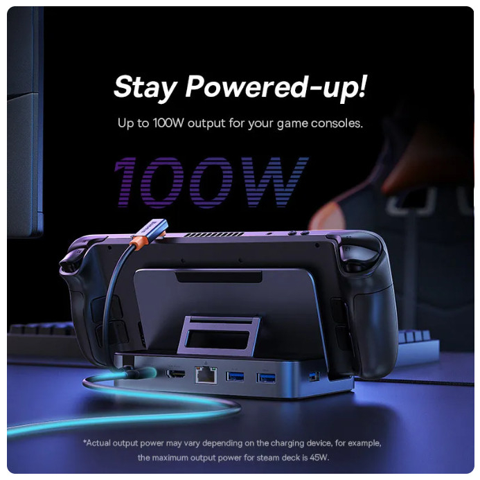 Jual SED BASEUS USB C DOCKING STATION FOR STEAM DECK NINTENDO SWITCH 4K ...