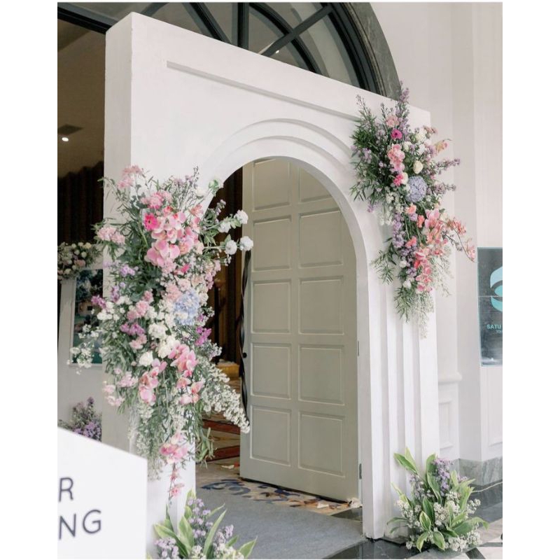 Jual pintu masuk / gate / lorong dekorasi pelaminan terbaru | Shopee