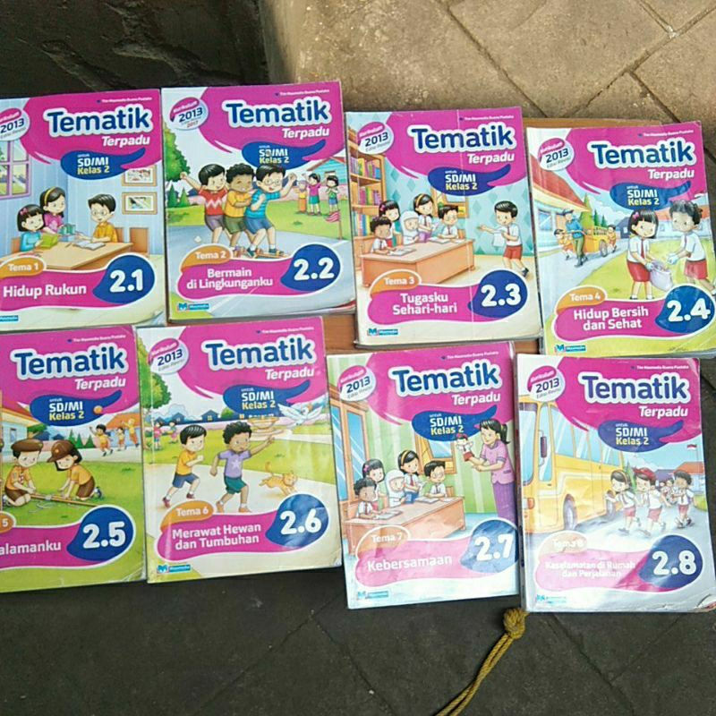 Jual TEMATIK TERPADU MASMEDIA KELAS 2 SD/MI TEMA 1 2 3 4 5 6 7 8 K13 ...