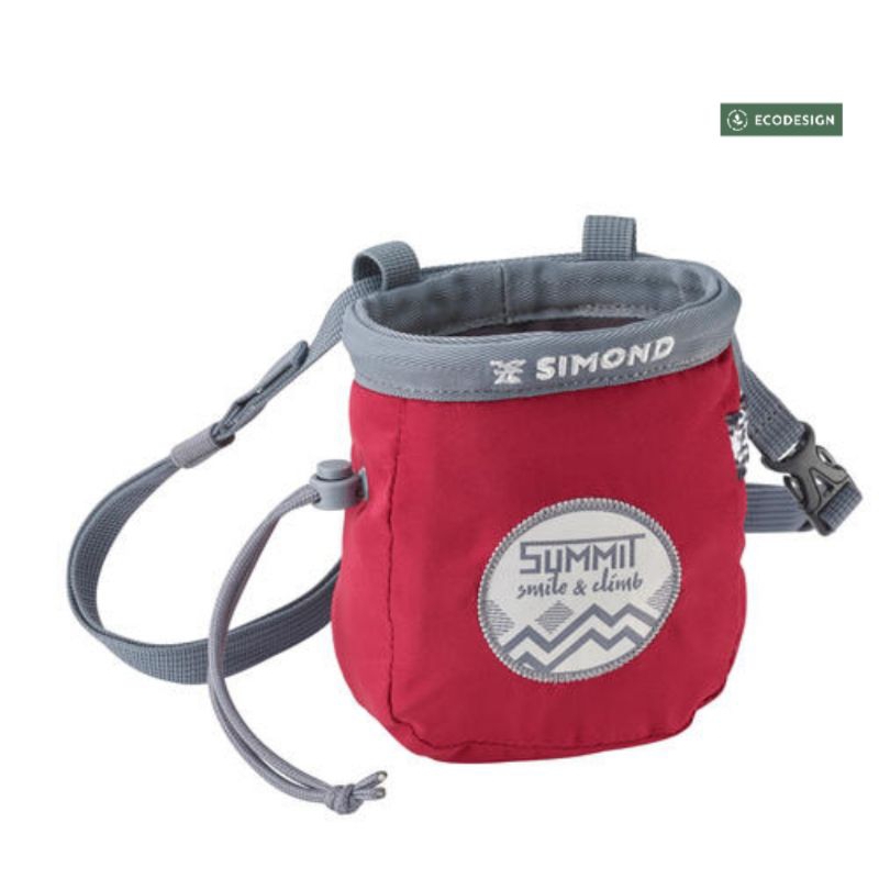 Climbing Chalk Bag Vertika Size L - Ochre - One Size By SIMOND | Decathlon