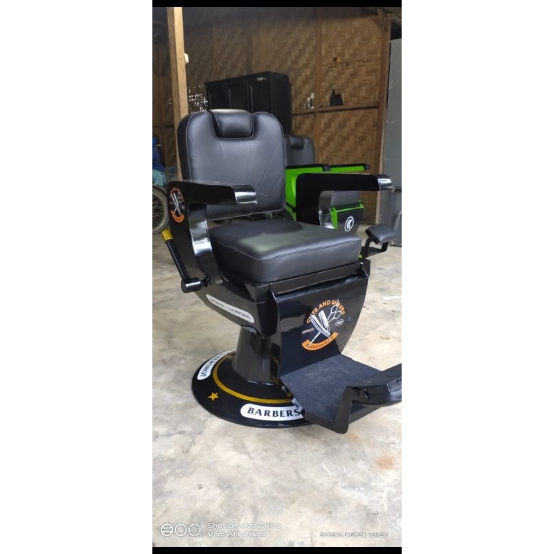 Jual barber chair kursi pangkas rambut pria murah Medan (kursi cukur ...