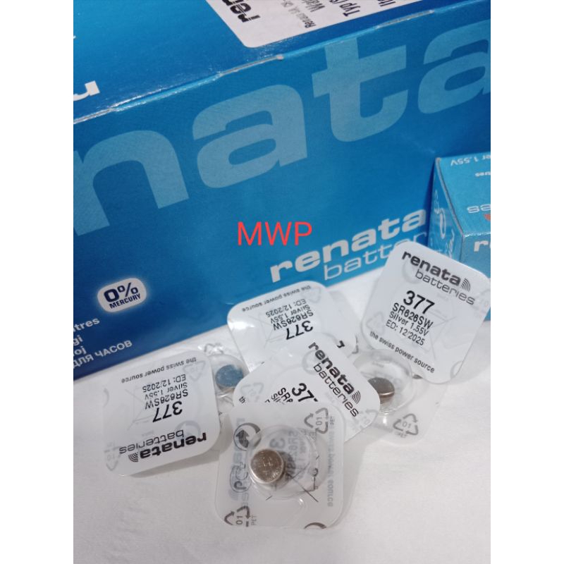 Jual Batrai 626 RENATA original swiss 626 RENATA perbiji | Shopee Indonesia