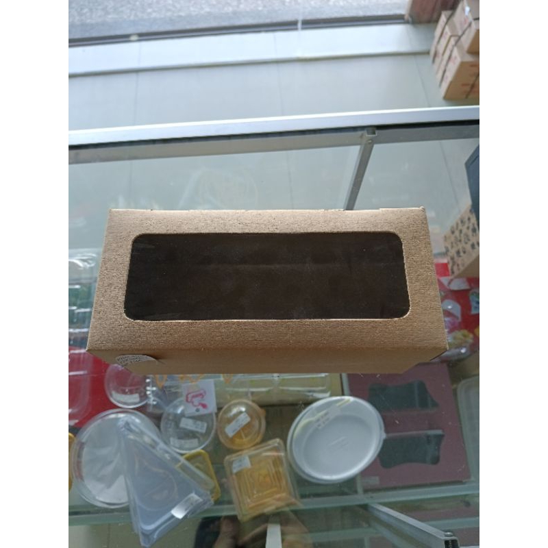 Jual Dus Kraft Roti Bakar 22X10X10 Jendela (5pcs) | Shopee Indonesia