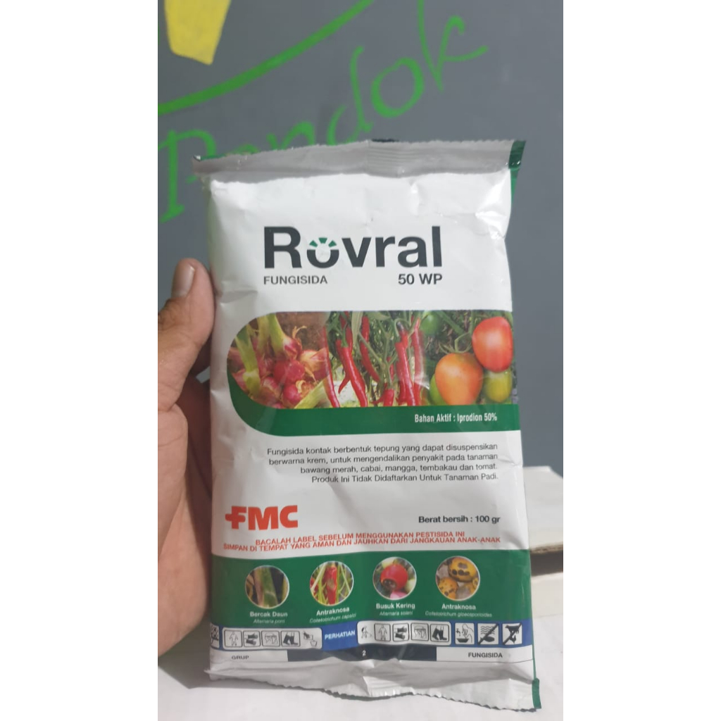 Jual Rovral 50 WP 100 gram - Fungisida | Shopee Indonesia