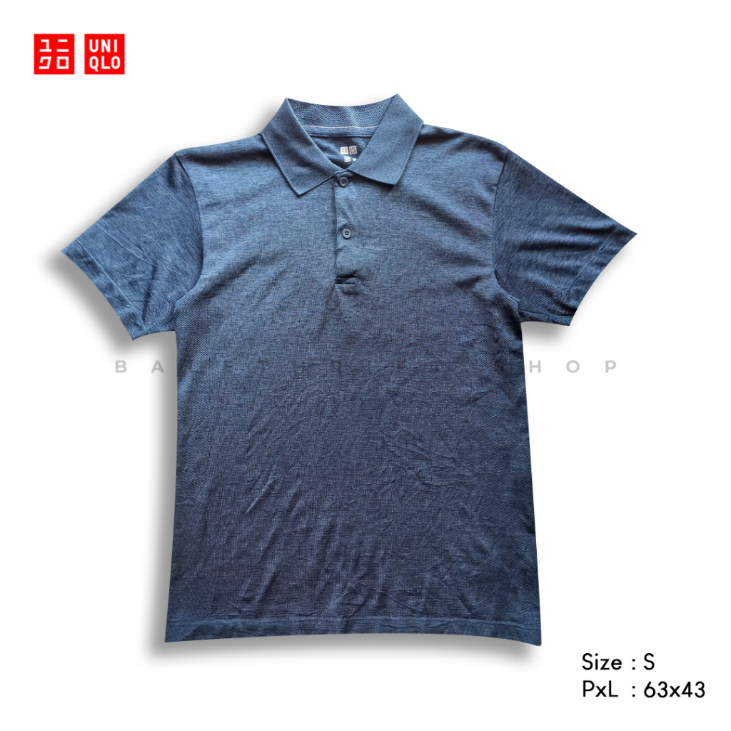 Jual kaos polo uniqlo dry pique Harga Terbaik & Termurah Desember