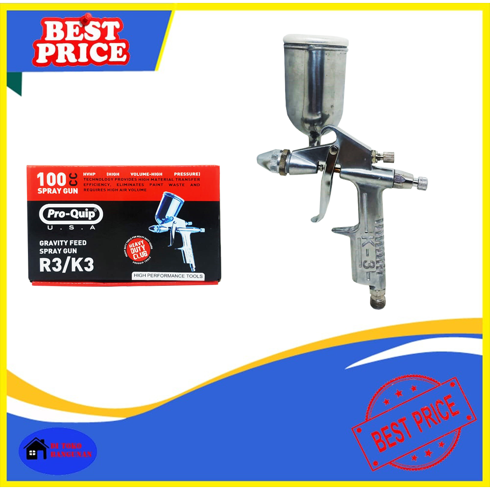 Jual Spray Gun Cat Kompressor R3 / K3 Spray Gun Compressor Pro Quip USA