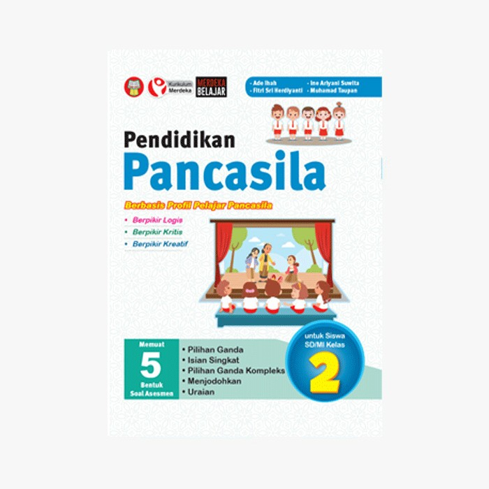 Jual Buku Pendidikan Pancasila Untuk Siswa Sd Mi Kelas 2 Kurikulum