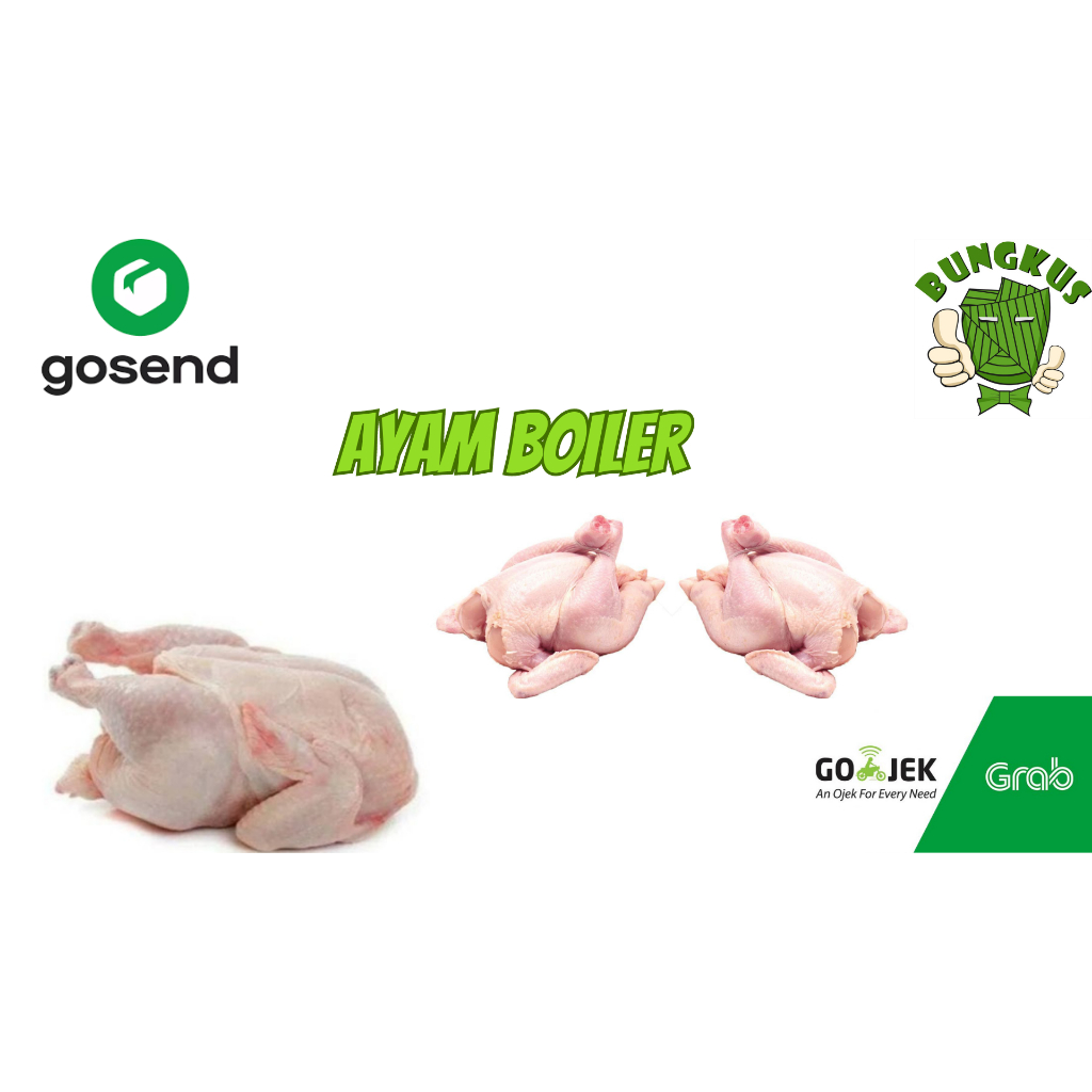 Jual Ayam Potong Broiler Karkas Segar Fresh Tanpa Kulit 1 2kg Daging