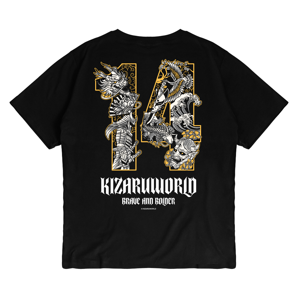 Jual KIZARU TShirt Origin Anniversary KIZARU 14 Shopee Indonesia