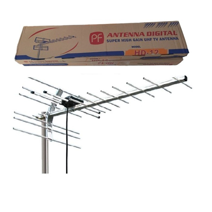 Jual Antena Digital PF HD Antena luar Jernih Bagus Sinyal kuat | Shopee ...