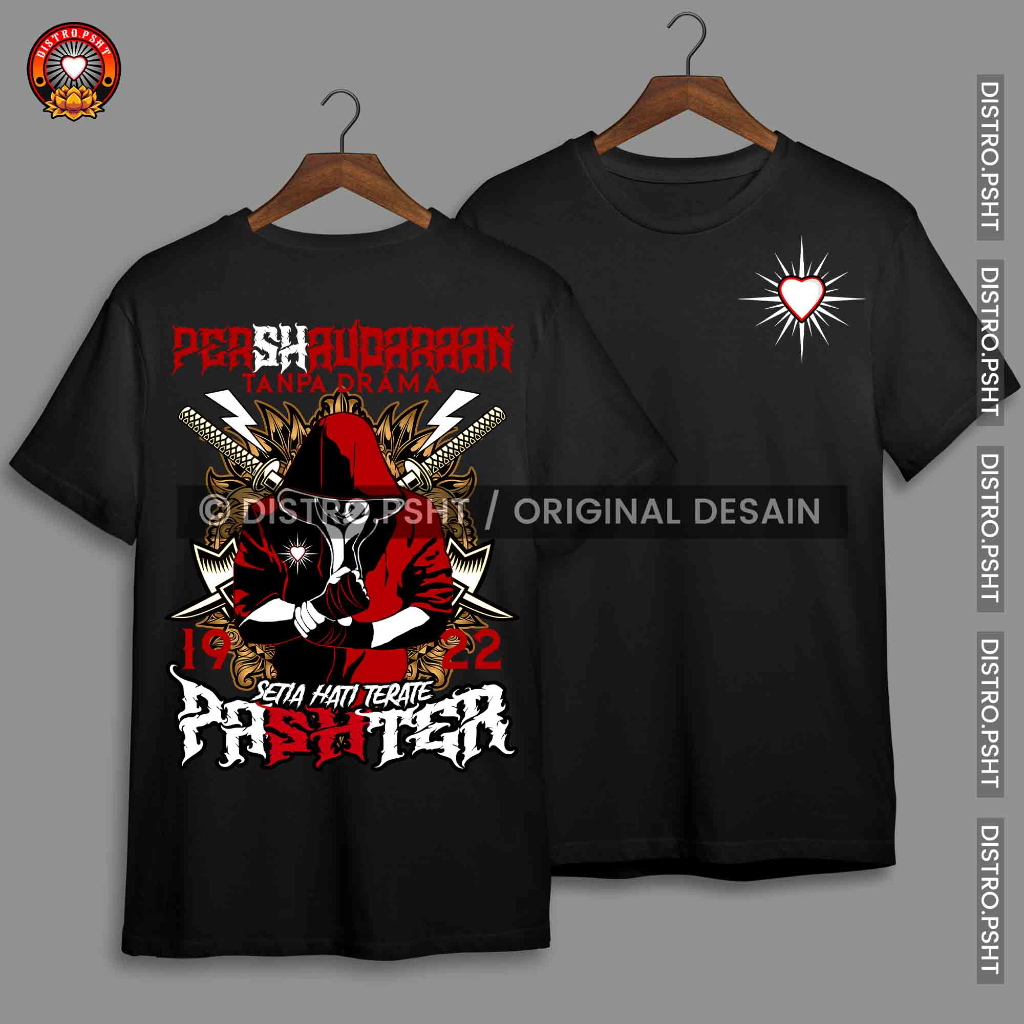 Jual Distro Kaos PSHT Terate Terbaru Keren - Bahan Katun T Shirt Silat ...