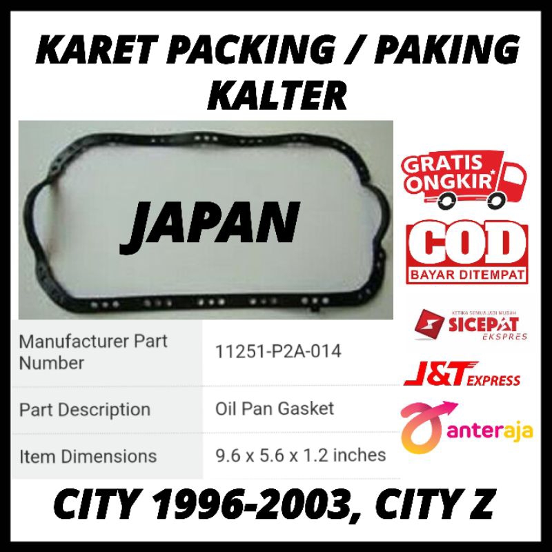 Jual Karet Packing / Paking Kalter Karter Calter City 1996 1997 1998 ...