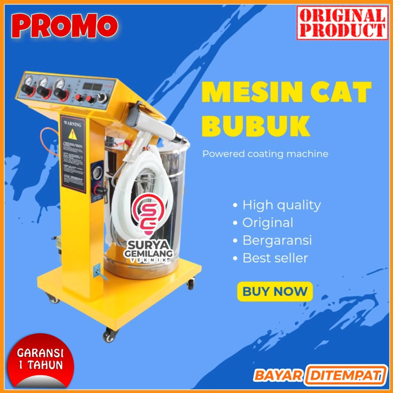 Jual mesin powder coating machine mesin cat bubuk 45L | Shopee Indonesia