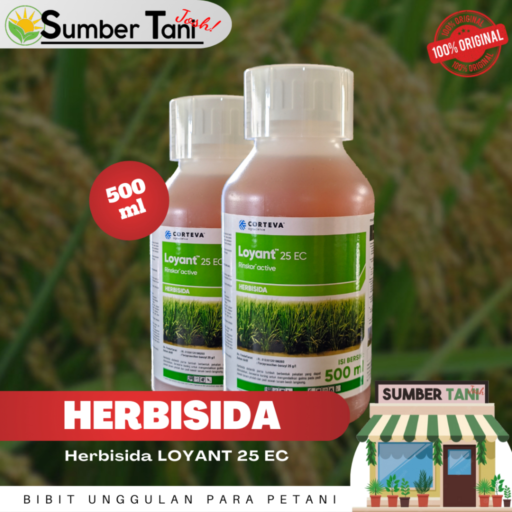 Jual Herbisida LOYANT 25EC Kemasan 500ml Corteva Agriscience | Shopee ...