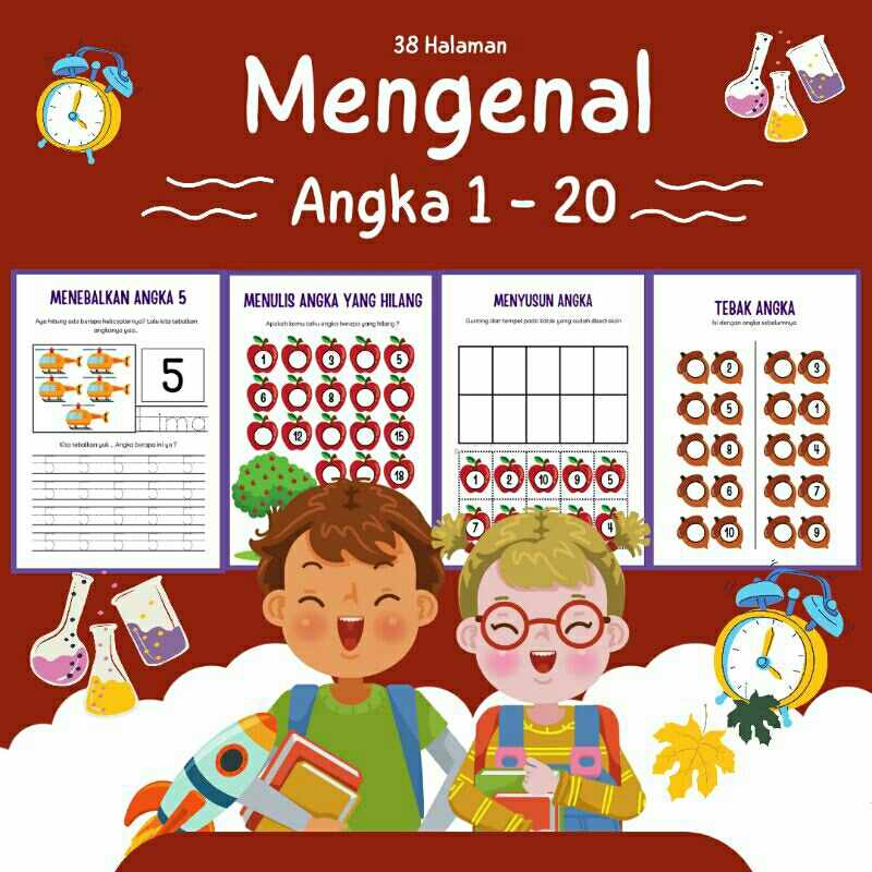 Mengenal Nama Angka 1 Sampai 20: Pentingnya dalam Matematika dan ...