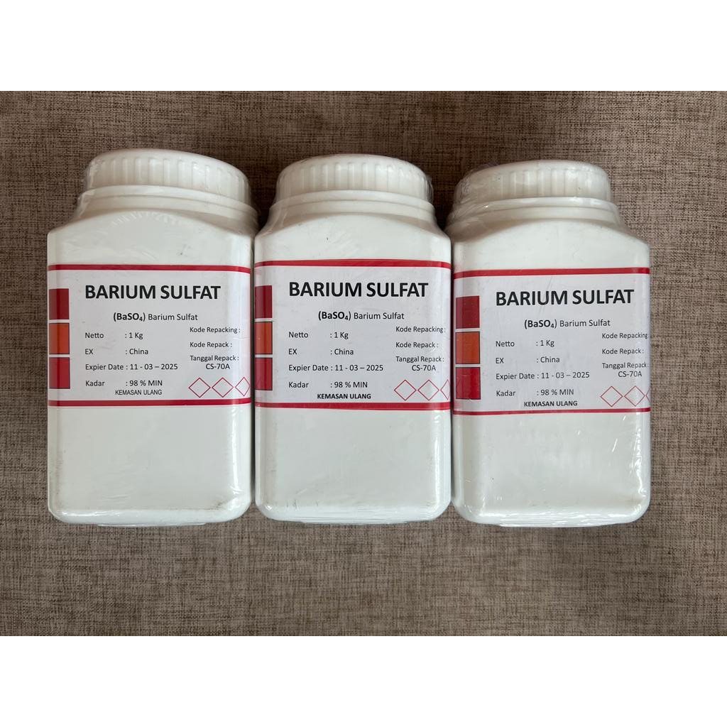 Jual BARIUM SULFATE KEMASAN 1KG/BASO4 UNTUK PEMERIKSAAN RADIOLOGI