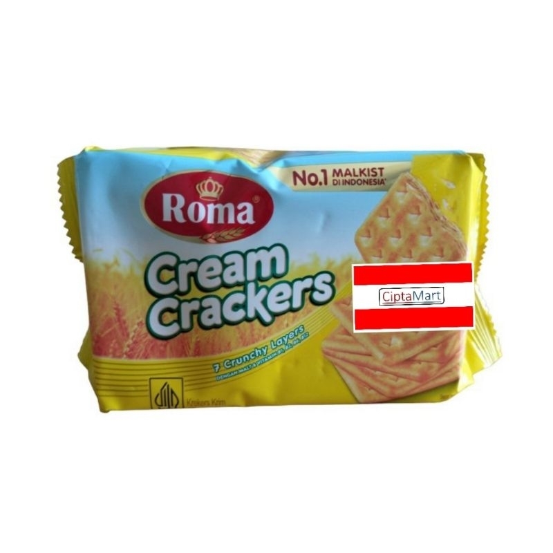 Jual Roma Cream Crackers 107gr Shopee Indonesia