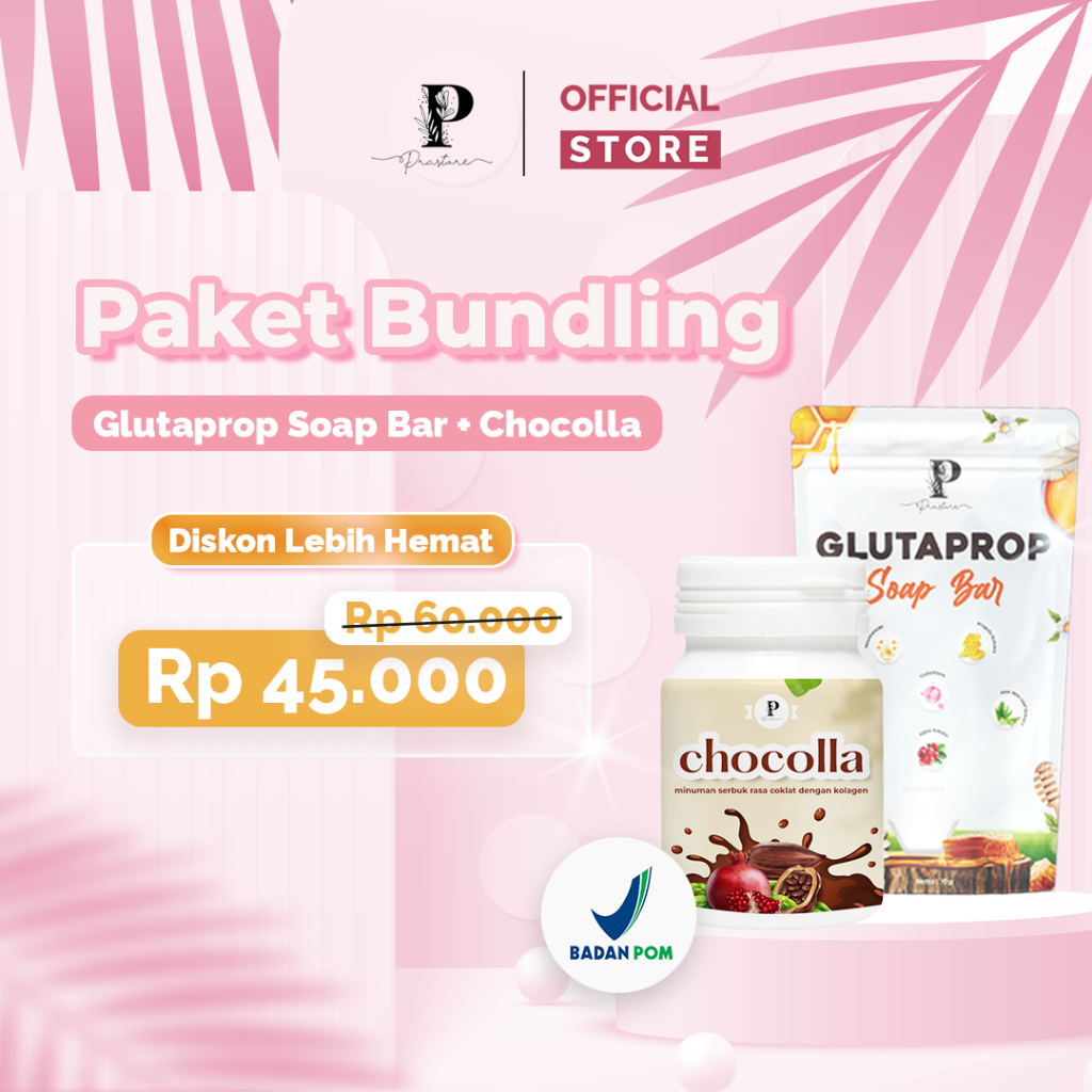 Jual Paket Bundling Chocolla dan Glutaprop | Shopee Indonesia
