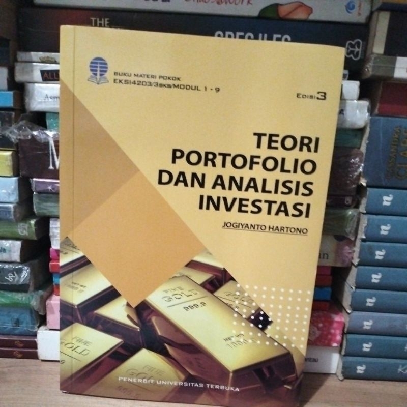 Jual Buku Teori Portofolio Dan Analisis Investasi Edisi 3 By Jogiyanto ...