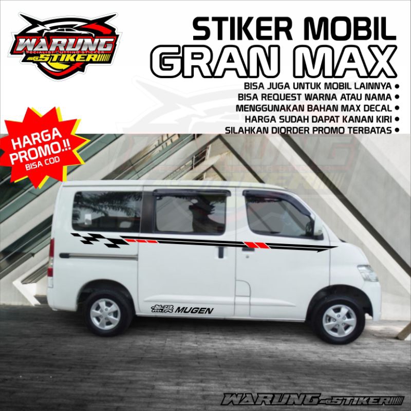 Jual Stiker Mobil Gran Max Minimalis Shopee Indonesia