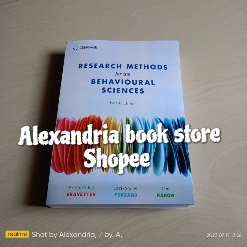 Jual Research Methods For The Behavioural Sciences | Shopee Indonesia