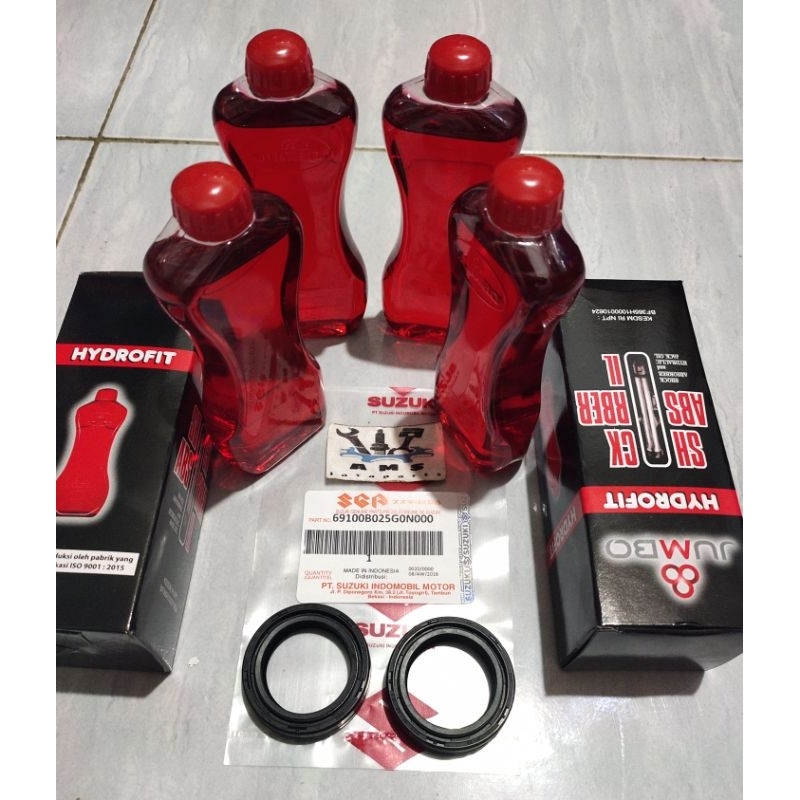 Jual Paket Oli Shock Seal Sil Sok Depan Suzuki GSXR GSX R150 150 S R ...