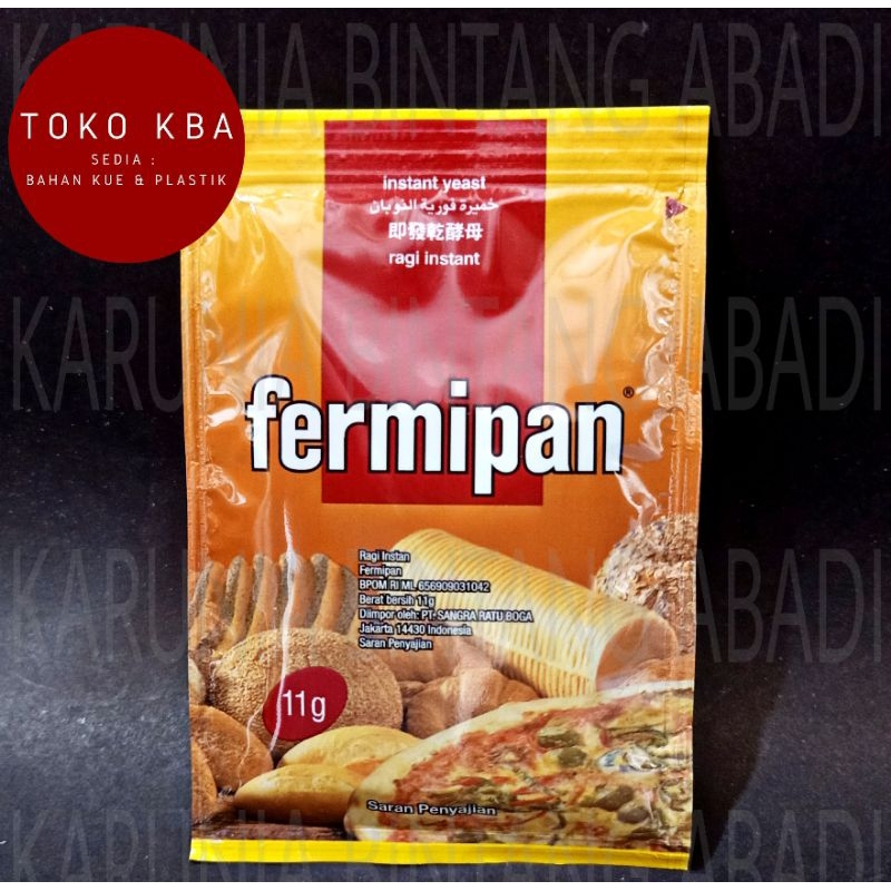 Jual Ragi Instant Fermipan Brown 1 Sachet 1 Bungkus Shopee