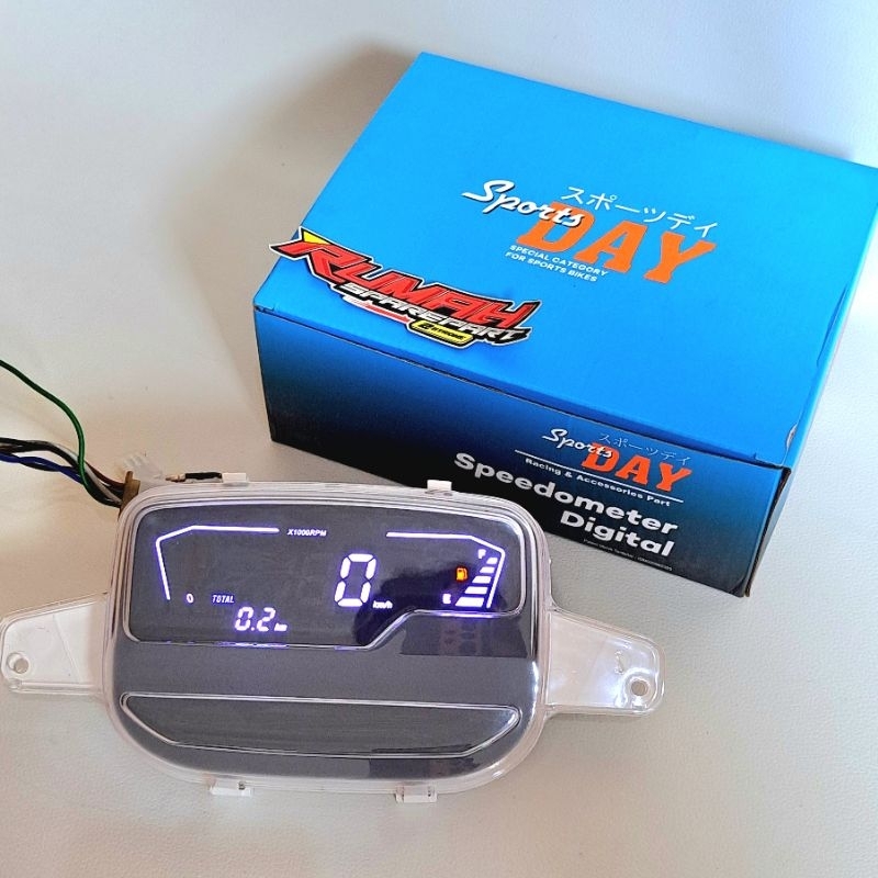 Jual SPEEDOMETER DIGITAL F1ZR SPORSTDAY | Shopee Indonesia