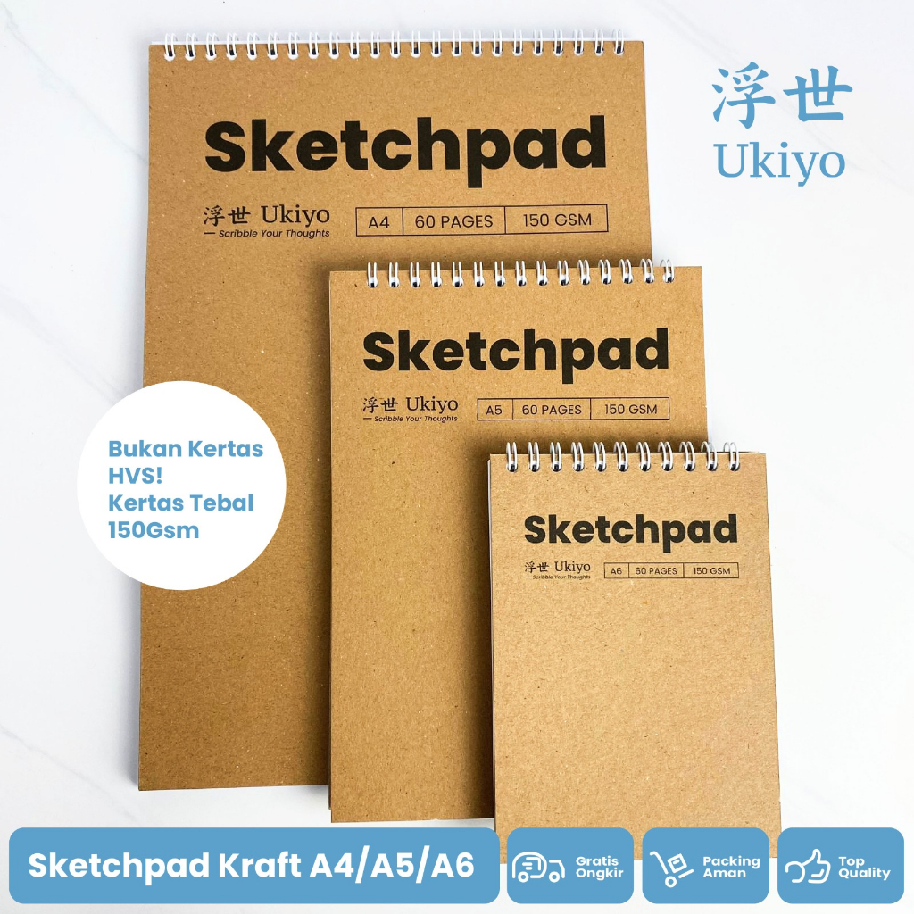 Jual Marker Pad Professional 50 Sheets Sketchbook Buku Gambar Untuk Spidol  - Jakarta Barat - Hype Max