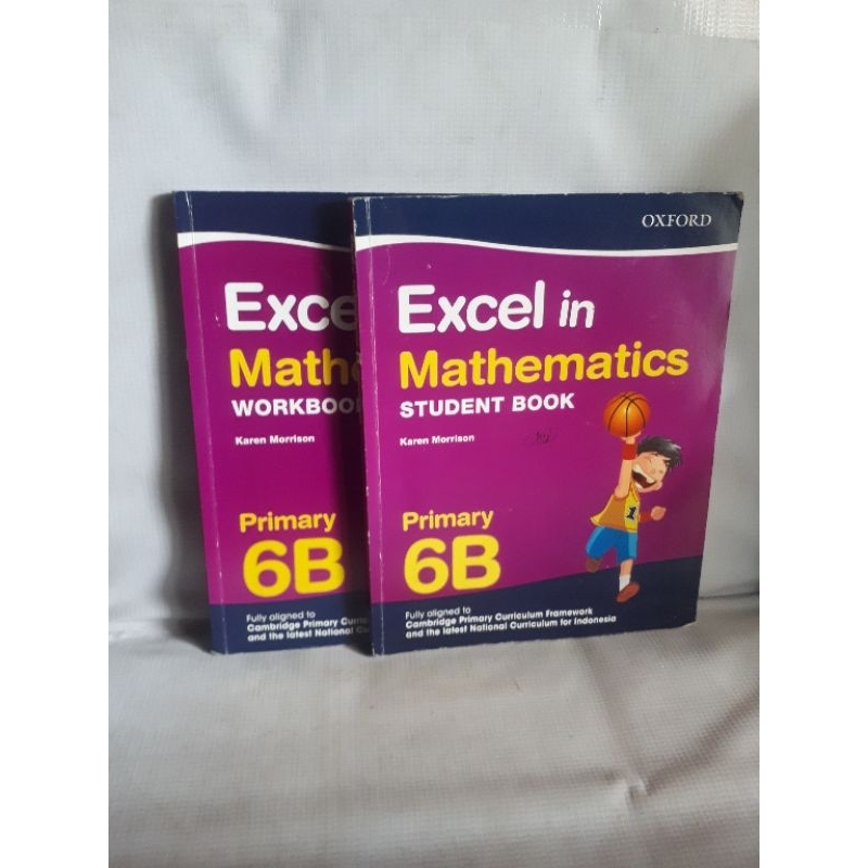 Jual Excel In Mathematics STUDENT BOOK & WORKBOOK Primary 6B | Shopee ...