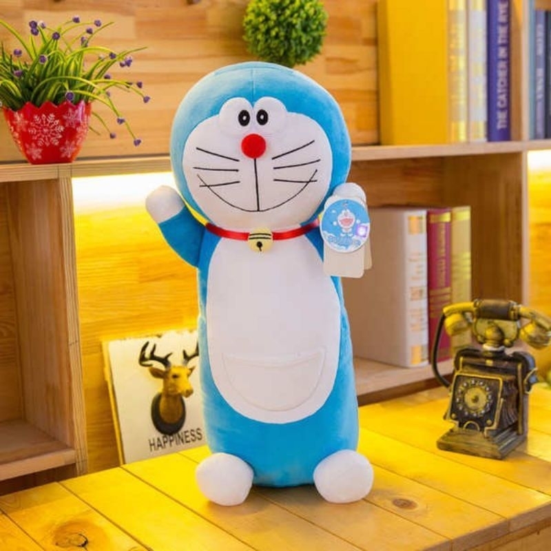 Jual Boneka Guling Karakter Doraemon Kartun Doraemon Lucu Jumbo 50cm