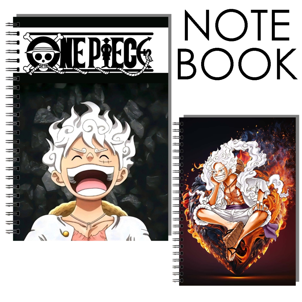 Jual Notebook Luffy Gear 5 Nika Sun God One Piece Notebook Anime One ...