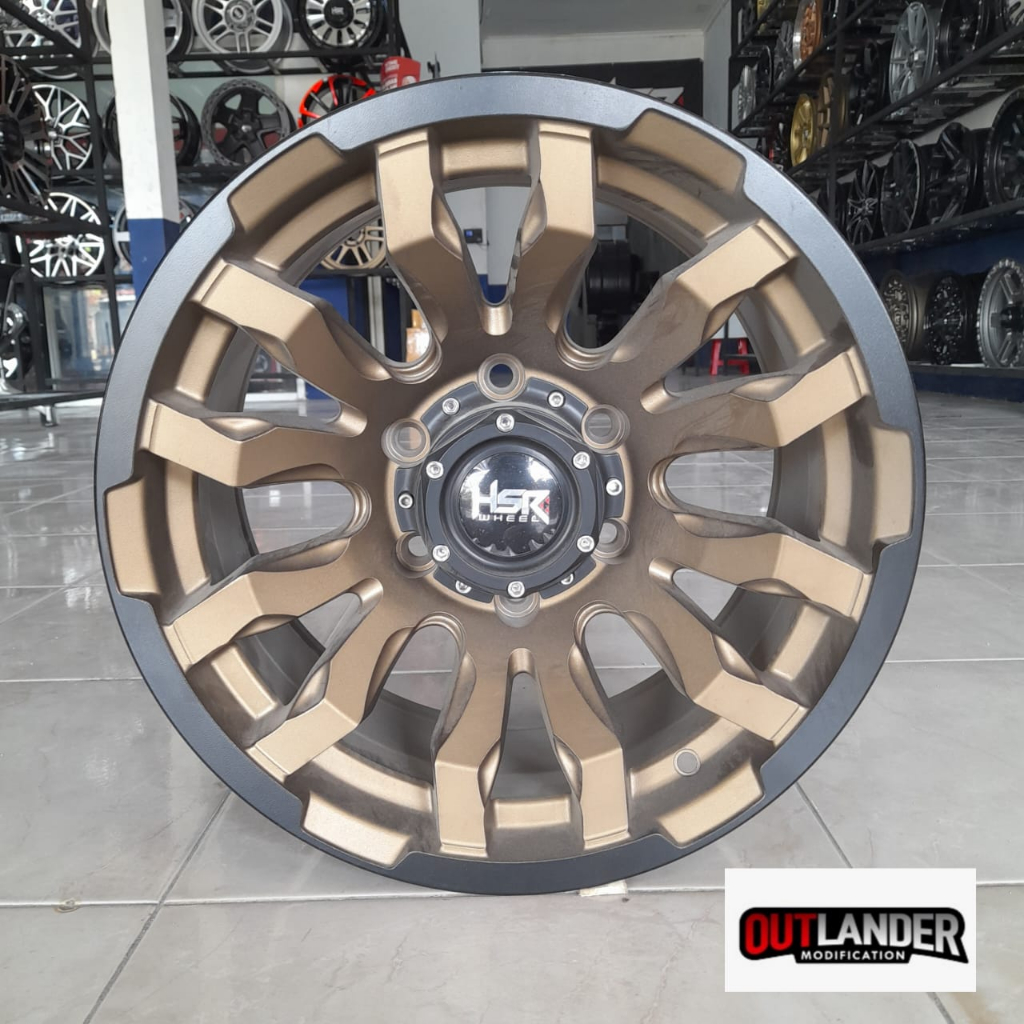 Jual Velg Offroad R16 HSR Type Burneh Cocok Buat Dmax Everest Triton ...