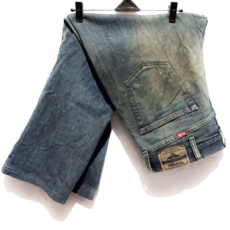 Jual Thrift celana jeans second wrangler | Shopee Indonesia