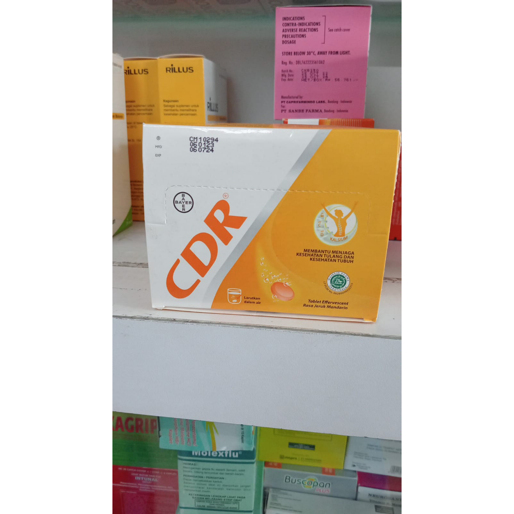 Jual Cdr Box Isi 12 Strip @ 2 Tablet | Shopee Indonesia