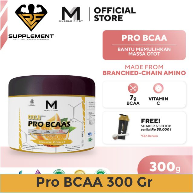 Jual MUSCLE FIRST Pro BCAA 300gr - Menjaga & Memulihkan Otot ( M1 ...