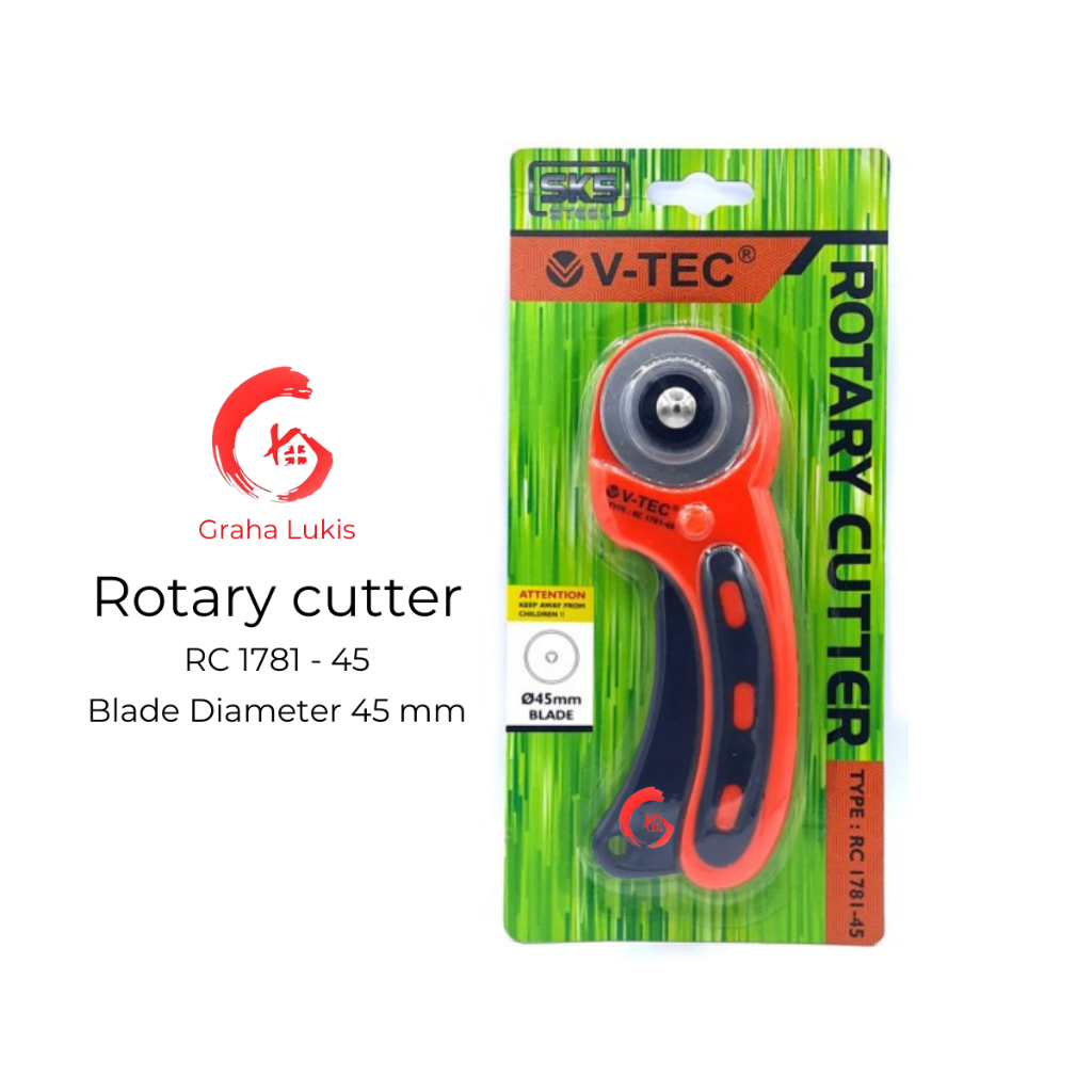 Jual V-TEC Rotary Cutter / Straight Blades - 28MM / 45MM | Shopee Indonesia