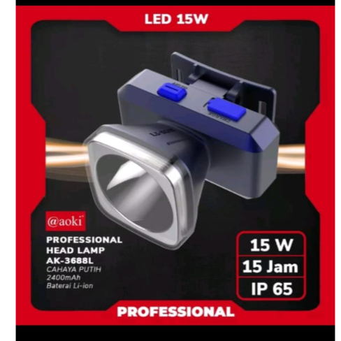 Jual SENTER KEPALA AOKI 15 WATT AOKI AK-3688L | Shopee Indonesia